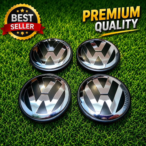 Volkswagen silver chrome wheel - silver,