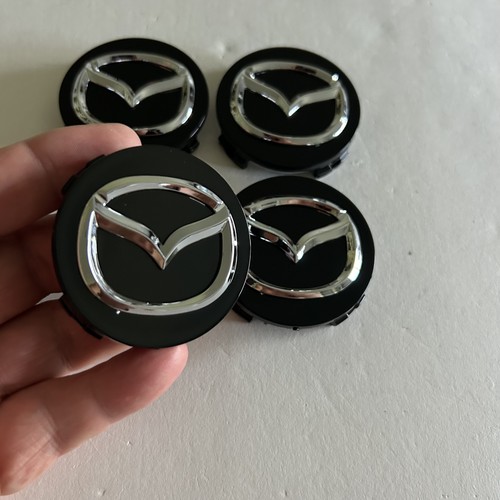 Black wheel center caps - 4x,